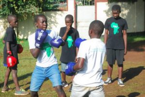 Shule Foundation, Jackie Wolfson, street kids, Uganda, Kisenyi, education, drop in center, rehabilitation. boxing