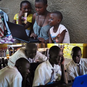 students internet technology in Africa
