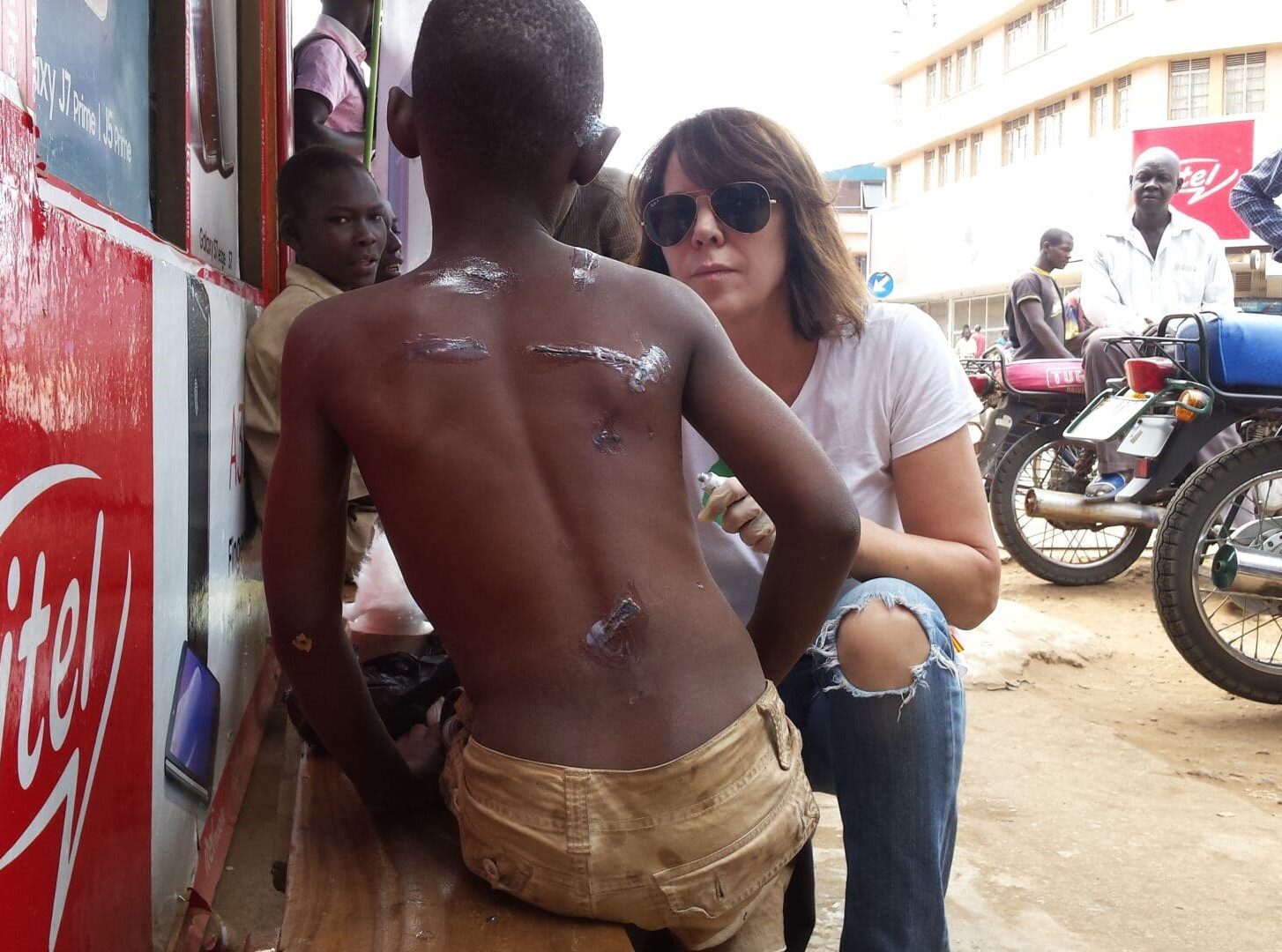 immediate medical for street boys in uganda